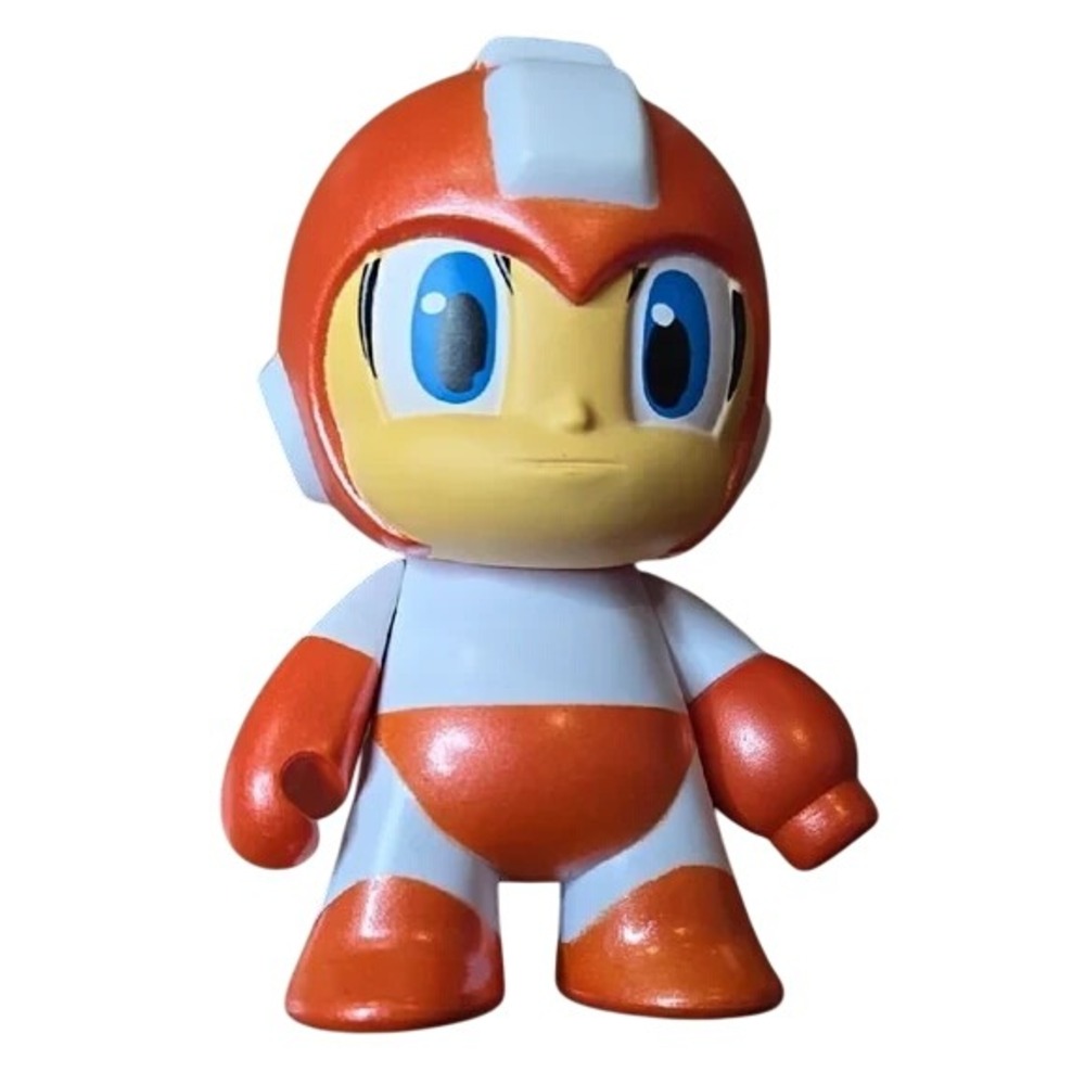 Megaman CAPCOM Kidrobot Mini Series Loot Crate Exclusive 3" Vinyl‎ Figure, Red